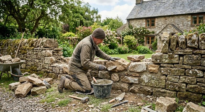 Stone Wall Repair