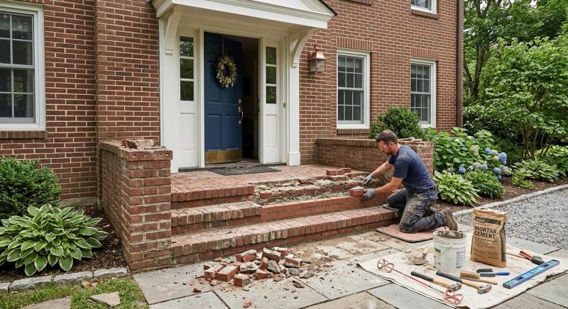 Brick Flatwork Repair in Santa Barbara, CA