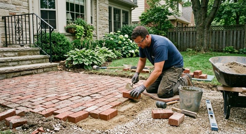 Brick Hardscape Repair in Santa Barbara, CA