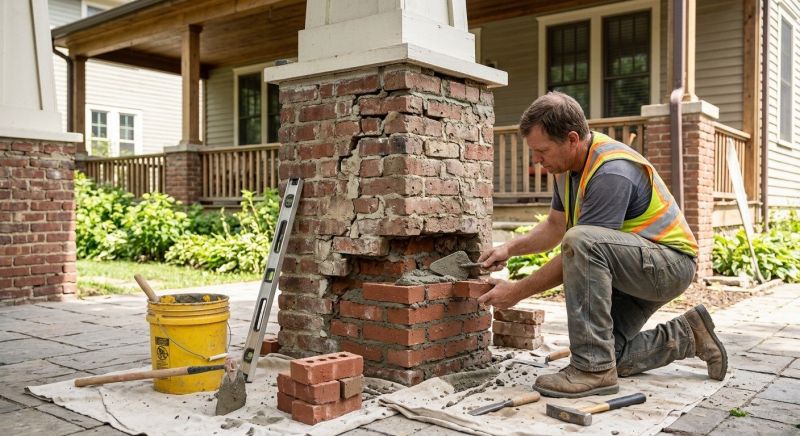 Brick Masonry Restoration in Santa Barbara, CA