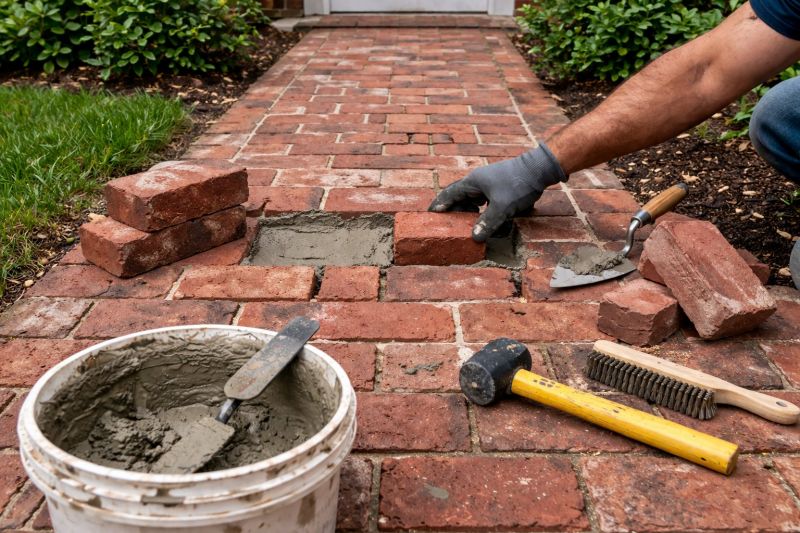 Brick Pathway Repair in Santa Barbara, CA