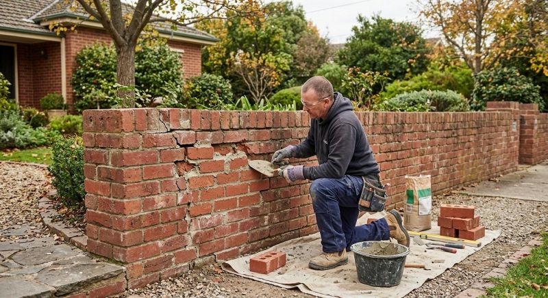 Brick Wall Repair in Goleta, CA