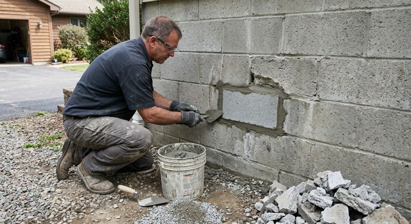 Cinder Block Repair in Santa Barbara, CA