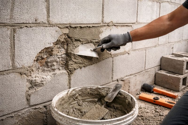 Concrete Block Repair in Carpinteria, CA