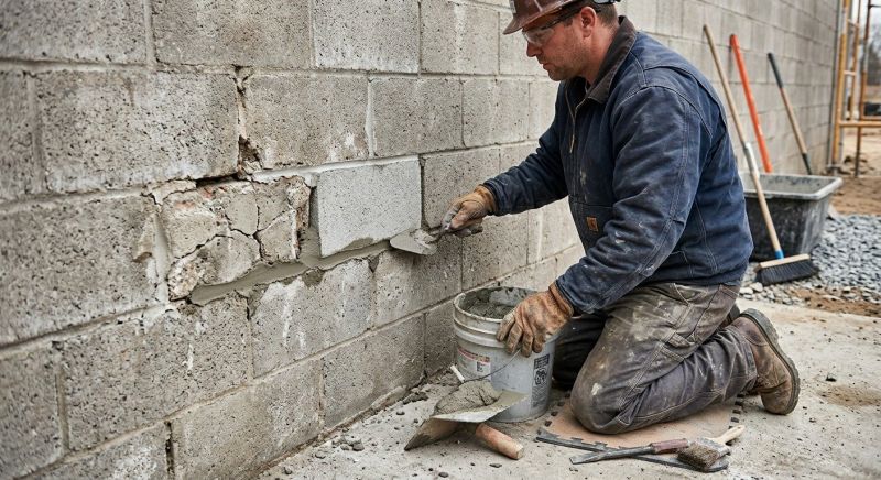 Masonry Wall Repair in Santa Barbara, CA
