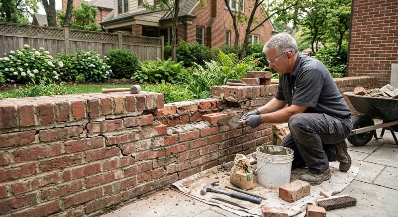 Masonry Wall Repair in Santa Barbara, CA