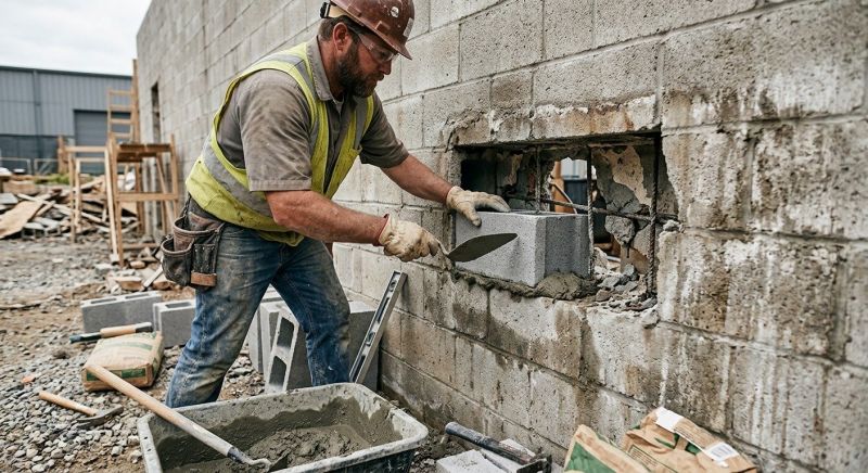 Masonry Wall Repair in Santa Barbara, CA