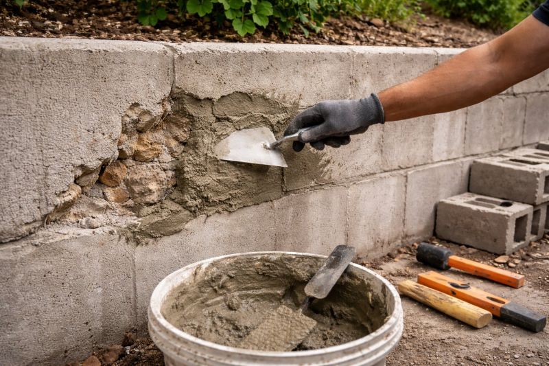 Retaining Wall Repair in Goleta, CA