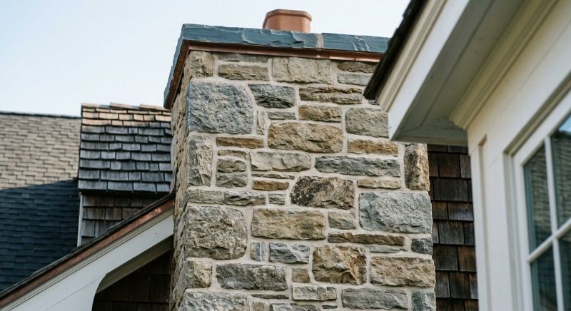 Stone Chimney Installation in Goleta, CA