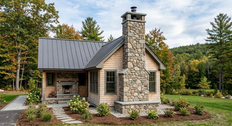 Stone Chimney Installation in Goleta, CA