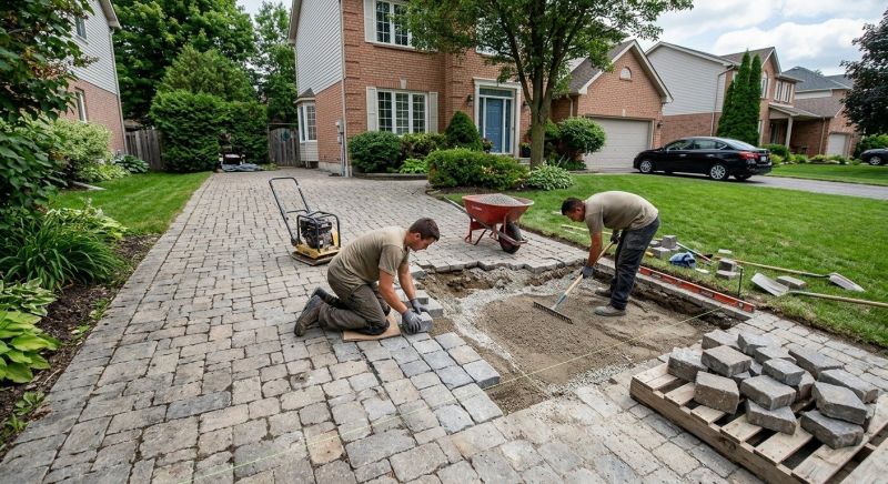 Stone Driveway Repair in Santa Barbara, CA