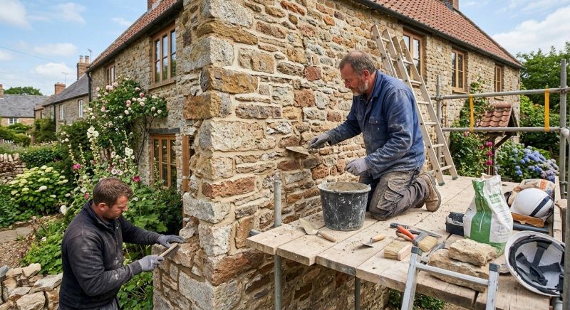 Stone Masonry Repair in Goleta, CA