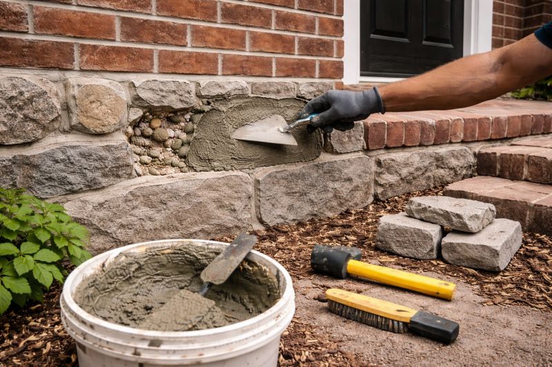 Stonework Repair in Goleta, CA